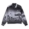Stussy Hopper Jacket 'black' In Gray