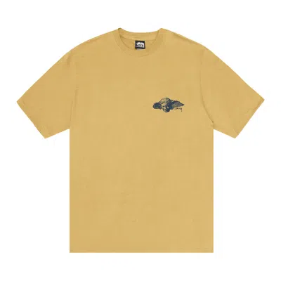 Pre-owned Stussy Hypnos Tee 'curry' | Yellow | Men's Size M