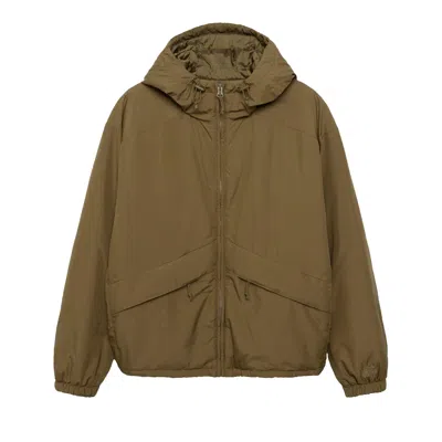 Pre-owned Stussy Insulated Hooded Jacket 'olive' | Green | Men's Size Xl