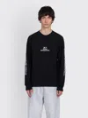 Stussy International Ls Tee In Black