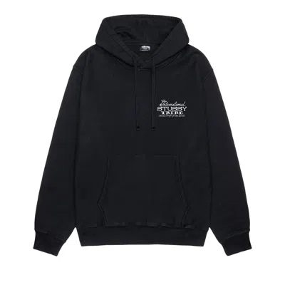 Pre-owned Stussy Ist Hoodie Pigment Dyed 'black'