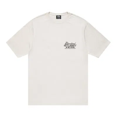 Pre-owned Stussy Ist Tee Pigment Dyed 'natural' | Cream | Men's Size Xl