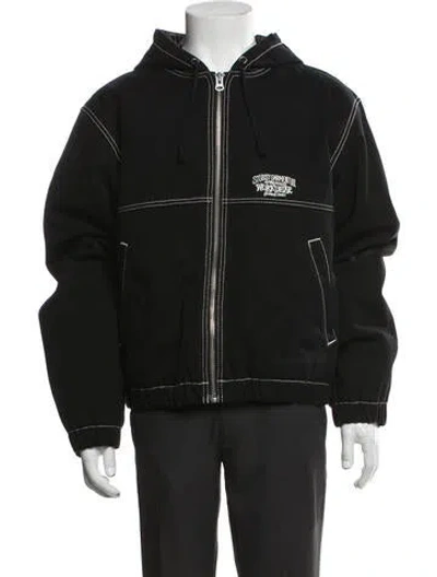 Pre-owned Stussy Jacket In Black