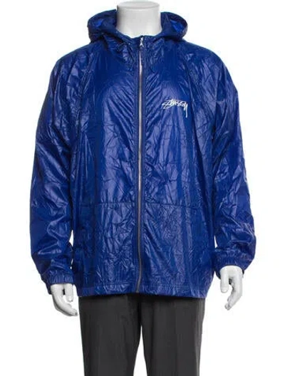 Pre-owned Stussy Jacket In Blue