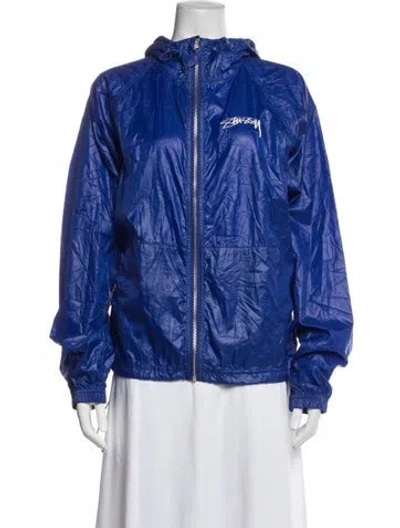 Pre-owned Stussy Jacket In Blue