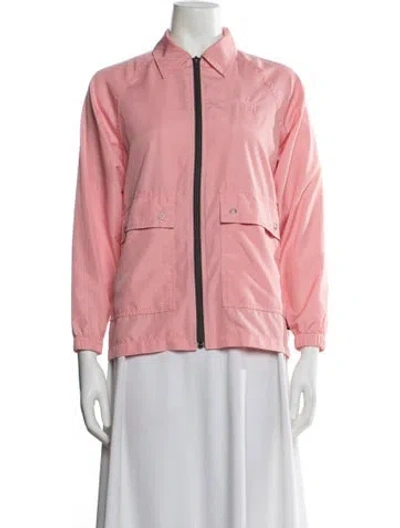 Pre-owned Stussy Jacket In Pink
