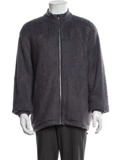Pre-owned Stussy Jacket In Purple
