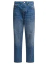 Stussy Jeans With Belt Loops In Blue