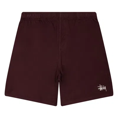 Pre-owned Stussy Jersey Short 'brown' | Men's Size M