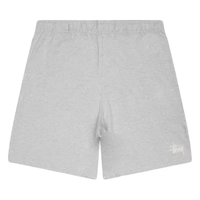 Pre-owned Stussy Jersey Short 'grey Heather' | Men's Size Xl In Gray