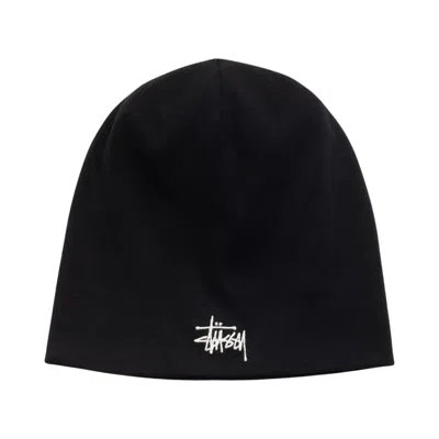 Pre-owned Stussy Jersey Skullcap 'black' | Men's Size Onesize