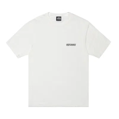 Pre-owned Stussy Jumbo Tee Pigment Dyed 'natural' | Cream | Men's Size L In White