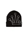 Stussy Cuff Crown Beanie In Black