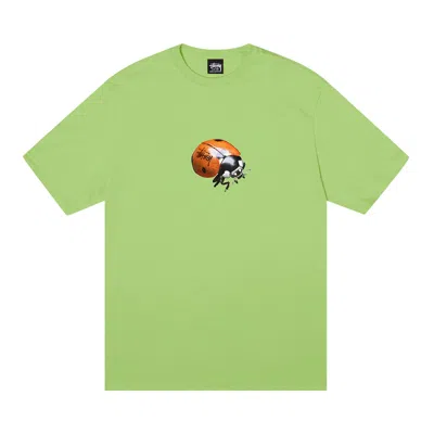 Pre-owned Stussy Ladybug Tee 'tea' In Green
