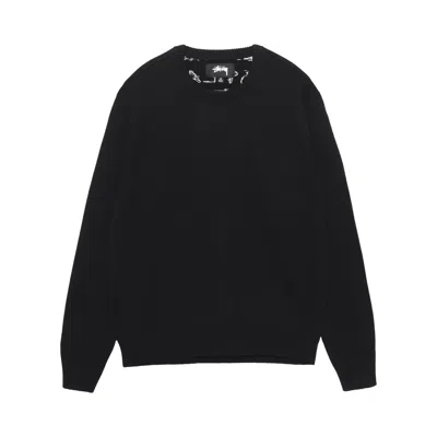 Pre-owned Stussy Laguna Icon Sweater 'black'