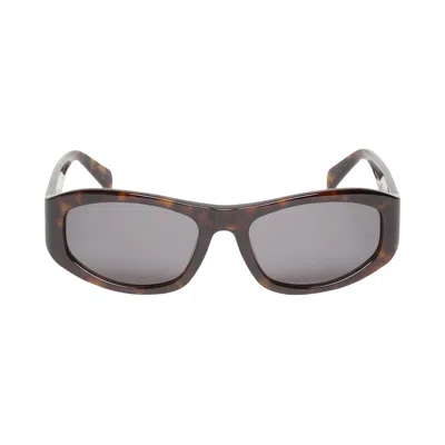 Pre-owned Stussy Landon Sunglasses 'dark Tortoise/black Lens' | Men's Size Onesize