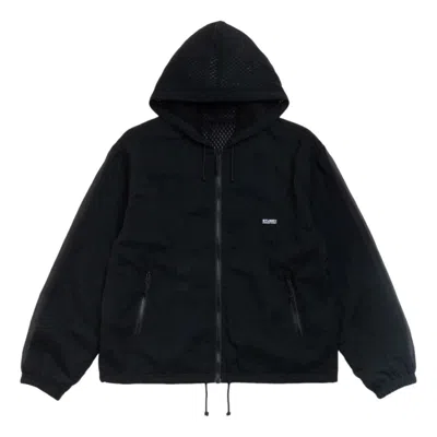 Stussy Layered Mesh Hooded Jacket 'black'