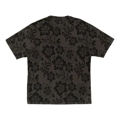 Stussy Lazy Floral T-shirt 'vintage Black'