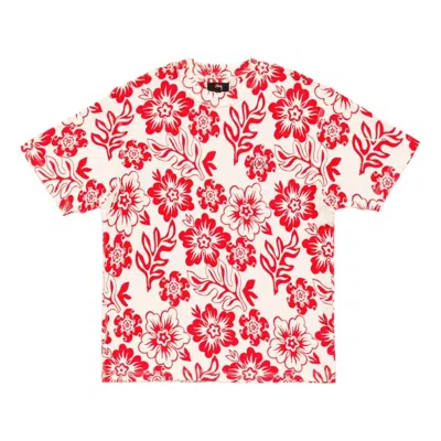 Stussy Lazy Floral T-shirt 'white'