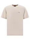 Stussy Stüssy "lazy" T Shirt In Nude