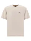 Stussy Stüssy "lazy" T Shirt In Beige