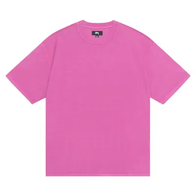 Pre-owned Stussy Lazy Tee 'magenta' | Pink | Men's Size S
