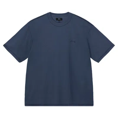 Pre-owned Stussy Lazy Tee 'navy' | Blue | Men's Size S