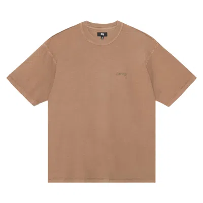 Pre-owned Stussy Lazy Tee 'umber' | Brown | Men's Size Xxl