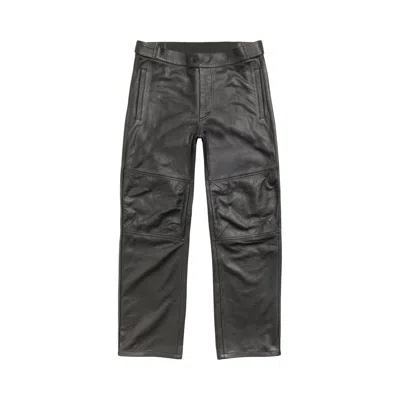 Pre-owned Stussy Leather Moto Pant 'black' | Men's Size 32