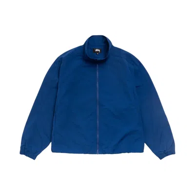 Pre-owned Stussy Lightweight Mock Jacket 'blue' | Men's Size S