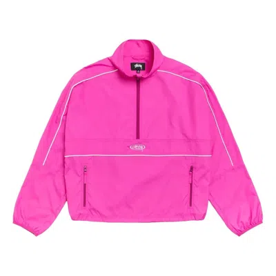 Stussy Lightweight Pullover Jacket 'pink'