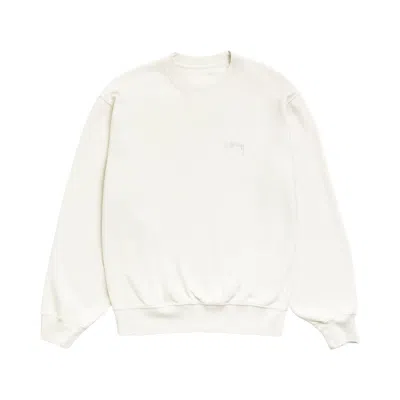 Pre-owned Stussy Lightweight Terry Crew 'stone' | Grey | Men's Size S In Gray