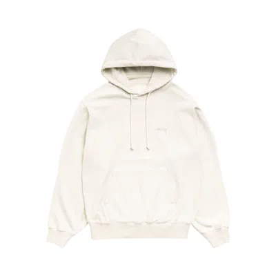 Pre-owned Stussy Lightweight Terry Hoodie 'stone' | Grey | Men's Size M In Gray