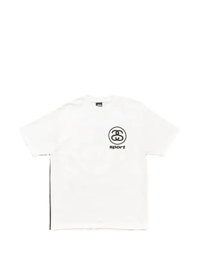 Stussy Link Sport Pigment-dyed T-shirt In Multi