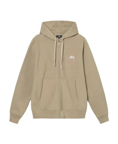 Stussy Logo Casual Jacket In Nude | ModeSens