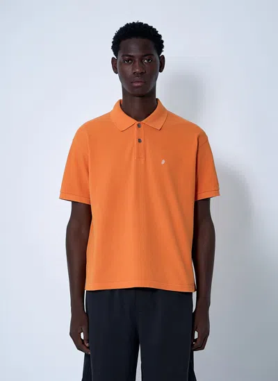 Stussy Logo Motif Polo Shirt