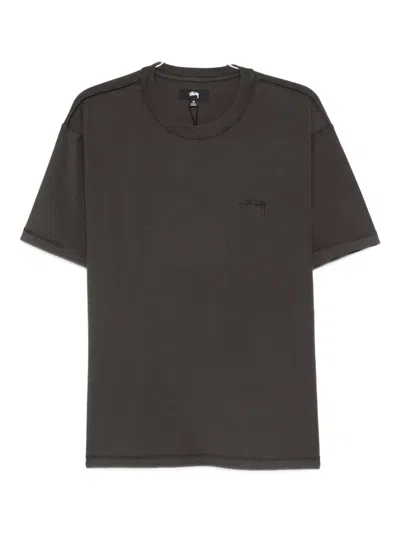 Stussy Logo-print T-shirt In Black
