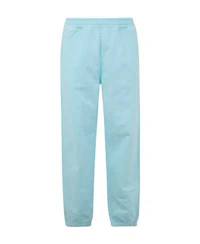 Stussy Logo Sweatpants In Blue