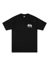 Stussy Osaka Graphic T-shirt In Black