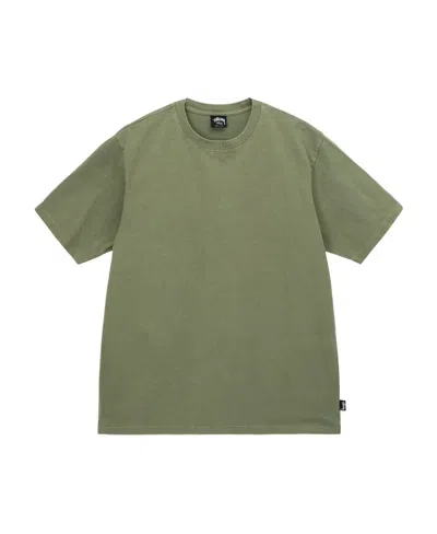 Stussy Logo T-shirt In Green