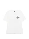 Stussy Logo T-shirt In White