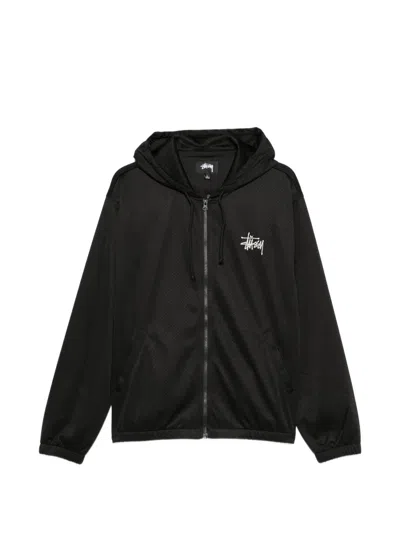 Stussy Hooded Jacket Elastic Cuffs Street Style In Multi