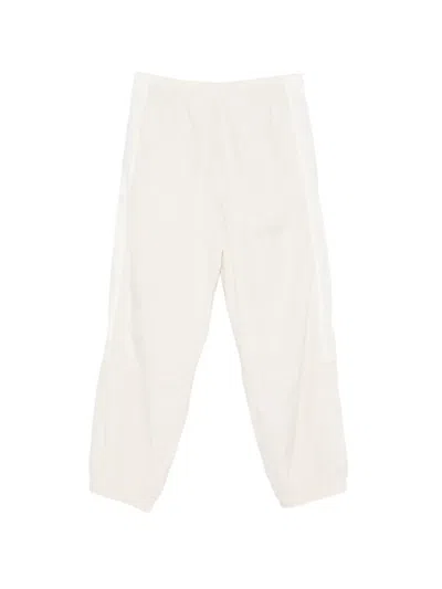 Stussy Logo-embroidered Panelled Track Pants In Neutral