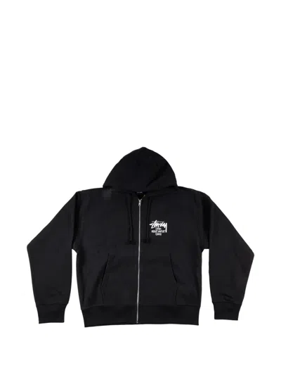 Stussy Logo-print Hoodie In Black