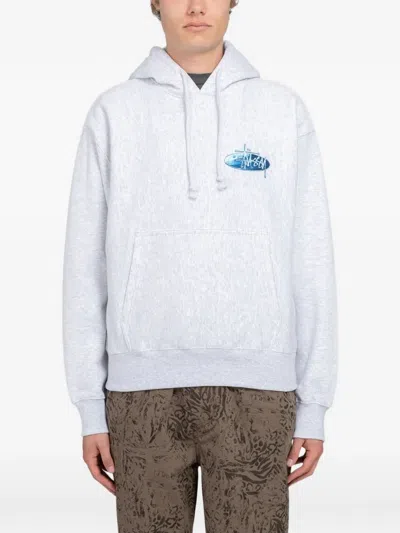 Stussy Logo-print Hoodie In White