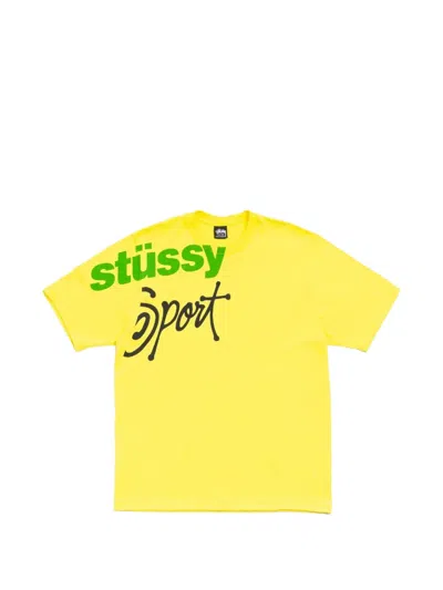 Stussy Logo-print Short-sleeve T-shirt In Multi