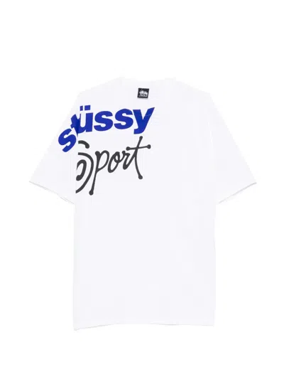 Stussy Logo-print T-shirt In White
