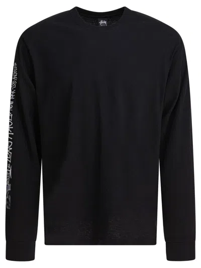 Stussy Stüssy Long Haul Ls Tee In Black