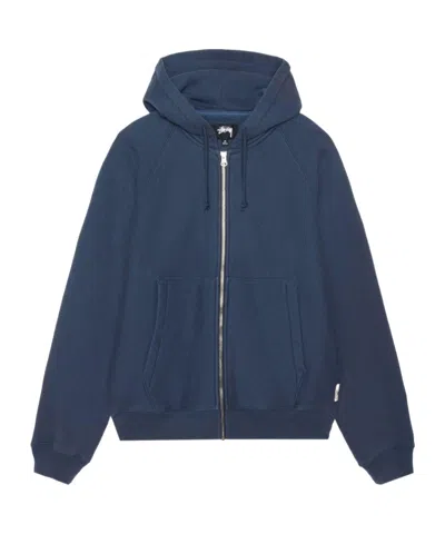 Stussy Long Sleeve Sweatshirt In Blue