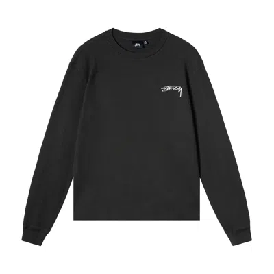 Pre-owned Stussy Long-sleeve Thermal 'black' | Men's Size M